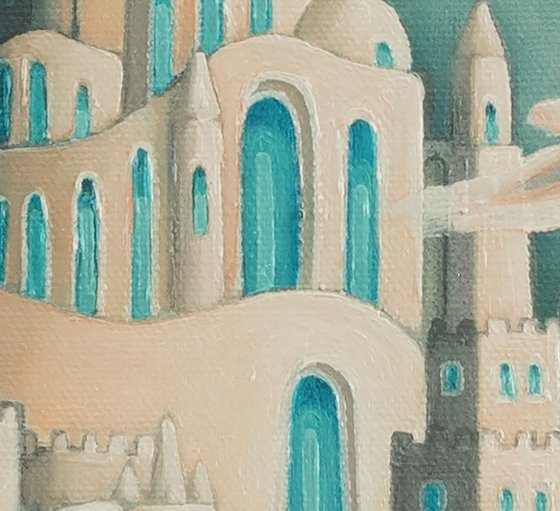 Cloud on castle