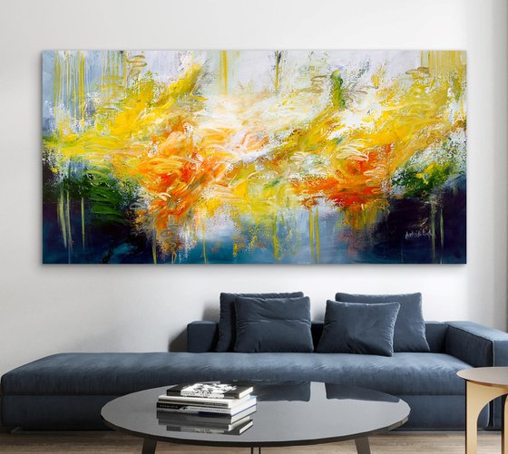 Flamboyant Bloom After Rain