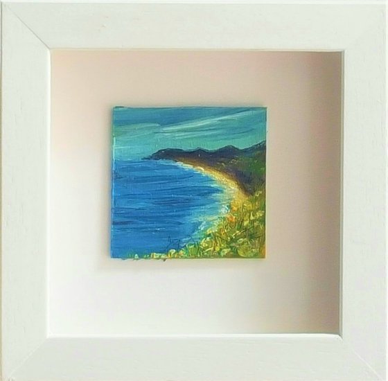 The blue skies of Killiney Bay, Dublin Ireland -  a mini masterpiece