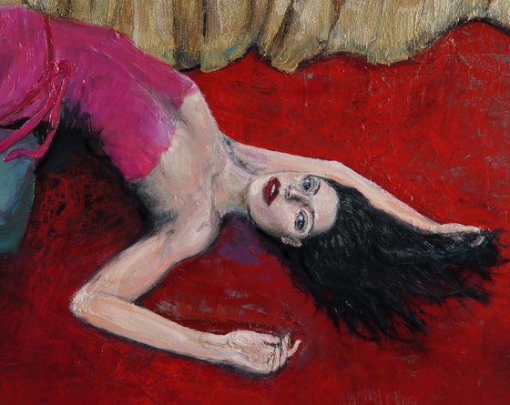 Dancer in distress