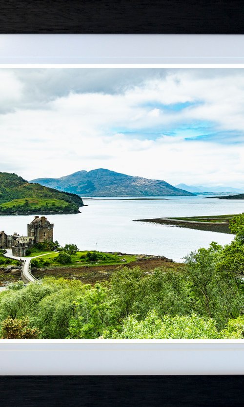 Eilean Donan Castle Elevated - Kyle of Lochalsh Western Scottish Highlands by Michael McHugh