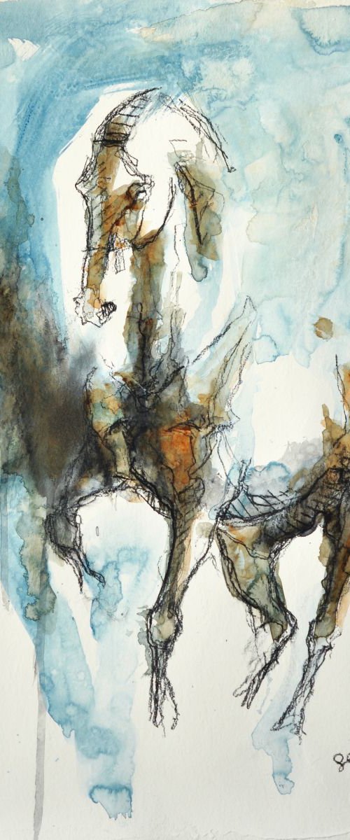 Equine Nude 65t by Benedicte Gele
