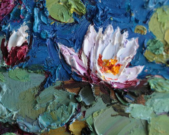 White Water Lilies Pond