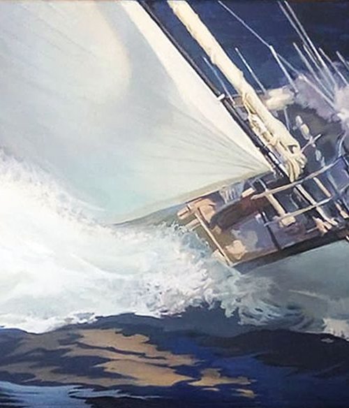 Wind in Sails by Tatiana Rezvaya