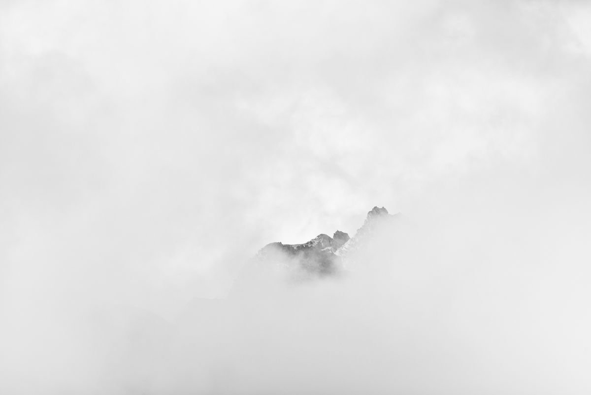 Behind Clouds 2 by Dieter Mach