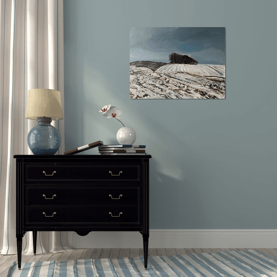 'The lonliness, Winter, Fife'