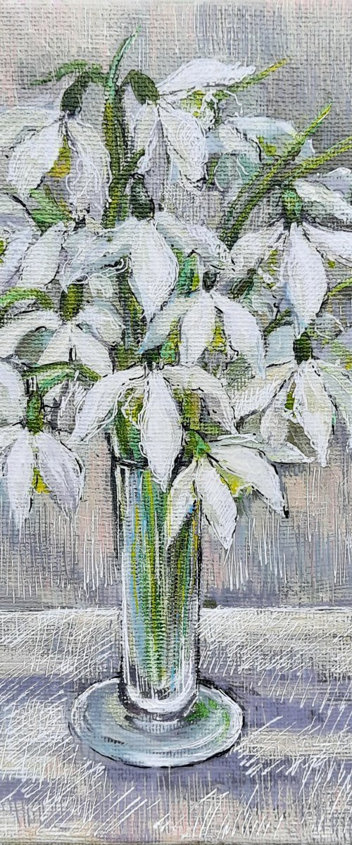 "Bouquet of snowdrops" by Svetlana Norel