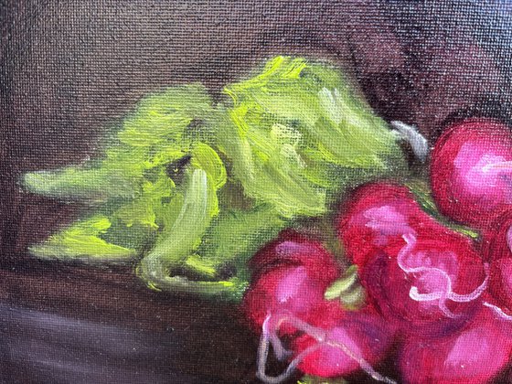 Still life with radish