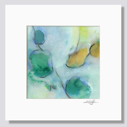 Tranquility Travels 19 - Abstract Painting by Kathy Morton Stanion by Kathy Morton Stanion