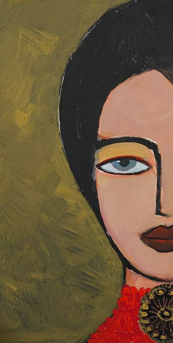 Girl with Zeelandic Necklace