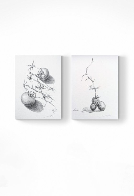 diptych still life