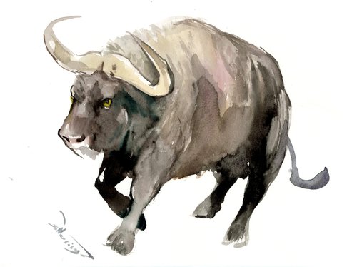 Bull by Suren Nersisyan