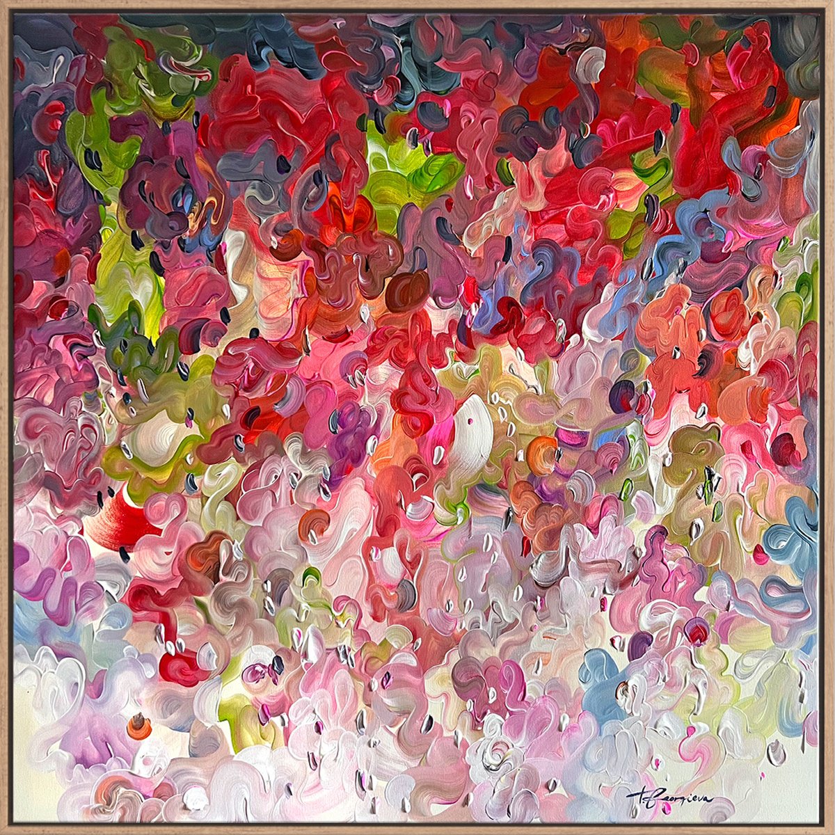 Celebrio 2 By Tatiana Georgieva, 41 X 41, Artwork For Sale On Artfinder
