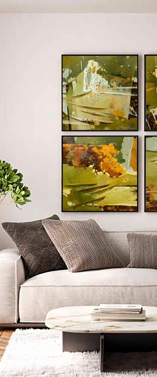 Ghostly Hopes of Autumn by Natalia Yampolskaia