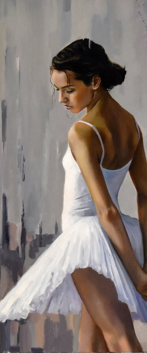 The young beauty of ballet by Serghei Ghetiu