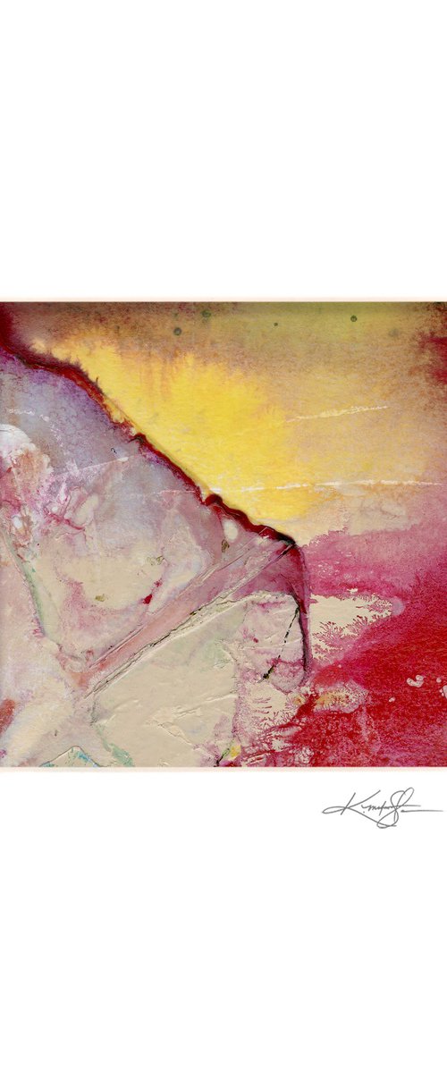 Color Journey 70 - Mixed Media Abstract Painting by Kathy Morton Stanion by Kathy Morton Stanion