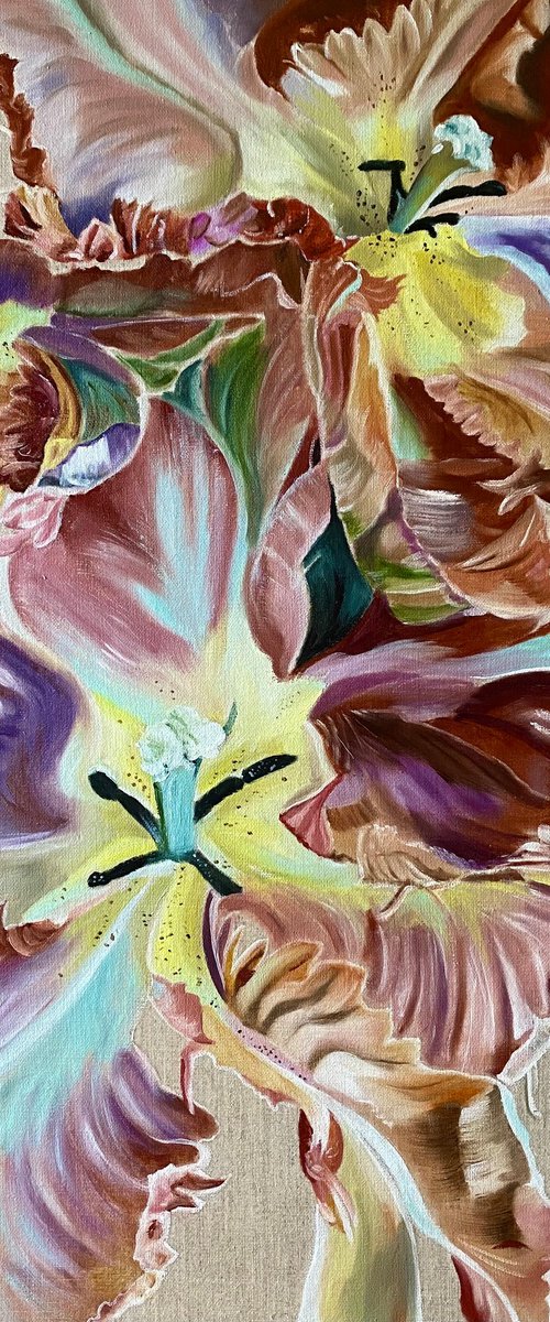 The Unfurled Tulip II by Wendy Peters