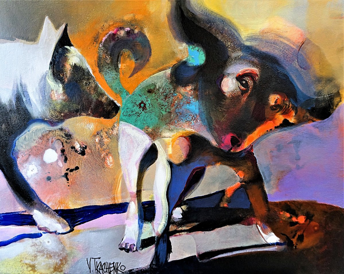 Doggie by Victor Tkachenko