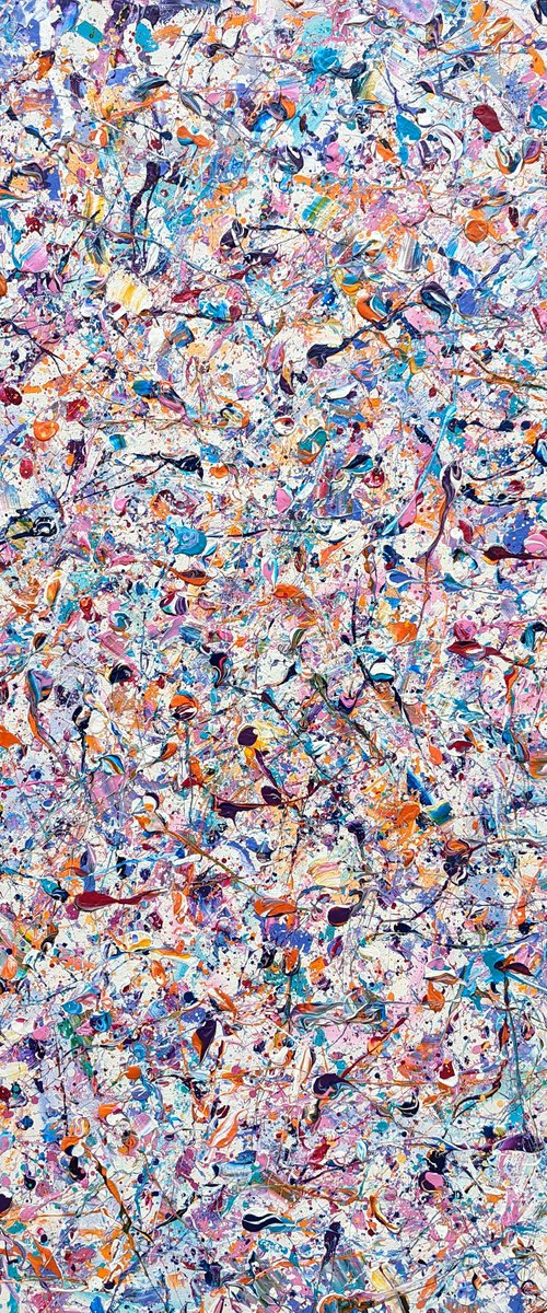 When Chaos Descends Into Madness - Abstract Synapses by Lucy Moore