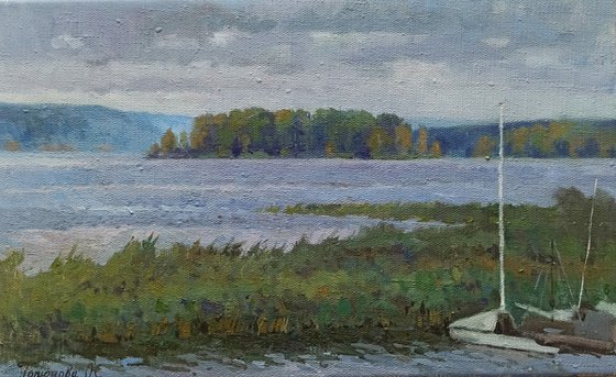 In the morning by the river