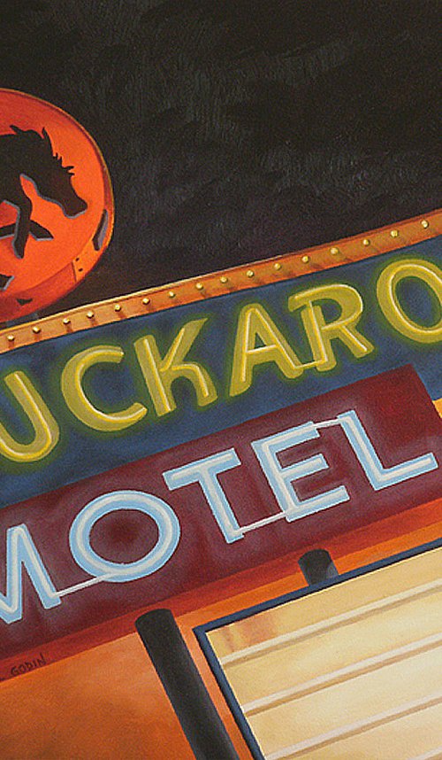 Buckaroo Motel by Cheryl Godin