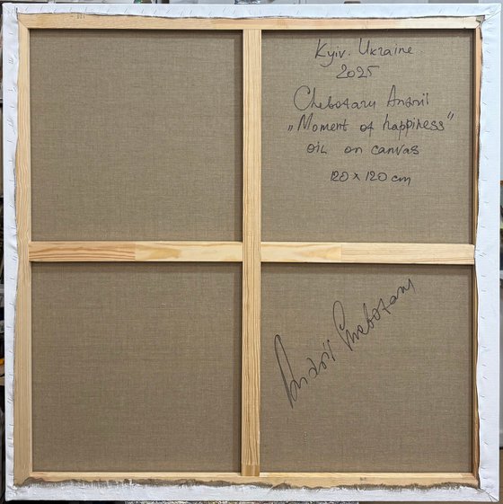 Moment of happiness.