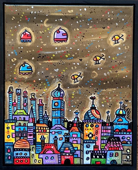 La Citta' Incantata di notte