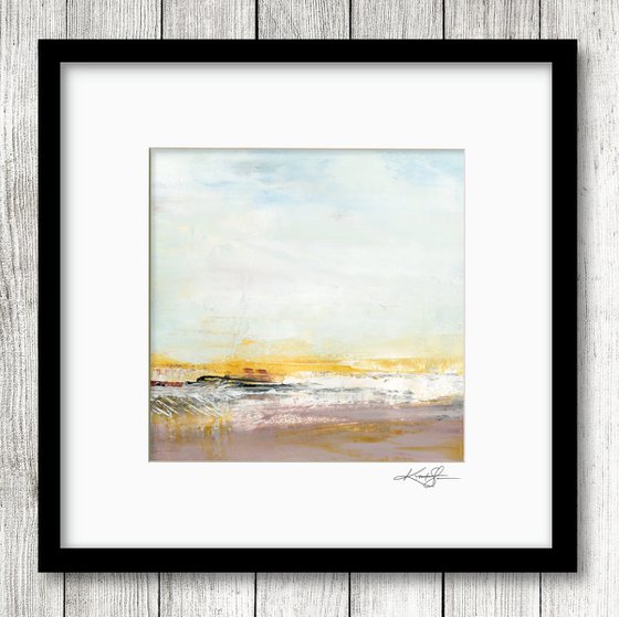 Serenity Walk 146 - Abstract Landscape Painting  by Kathy Morton Stanion