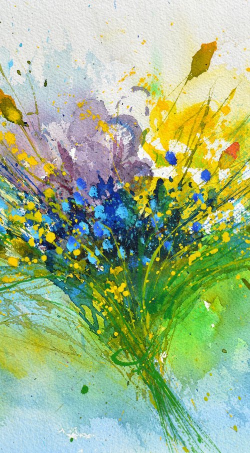 Still life watercolor by Pol Henry Ledent