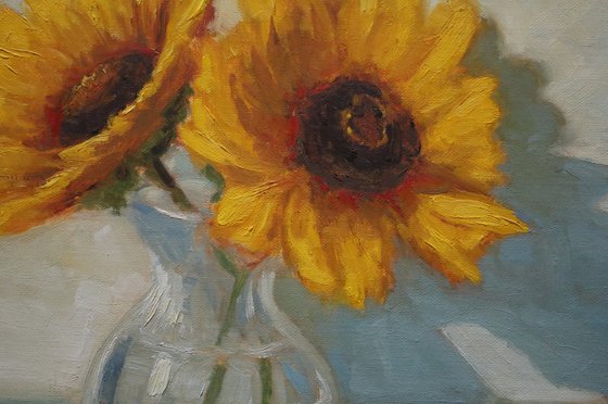 Sunflowers in Light