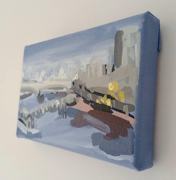 Dinky view of the Royal Festival Hall