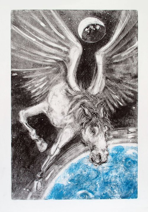 Pegasus,Planet,Moon by John Sharp