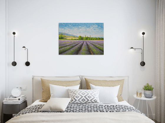 Landscape with lavender