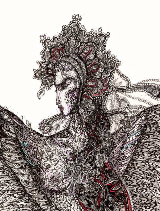Sirin. Prophetic Bird