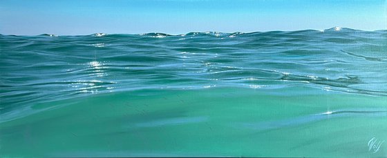 Reflection of A Blue Sky