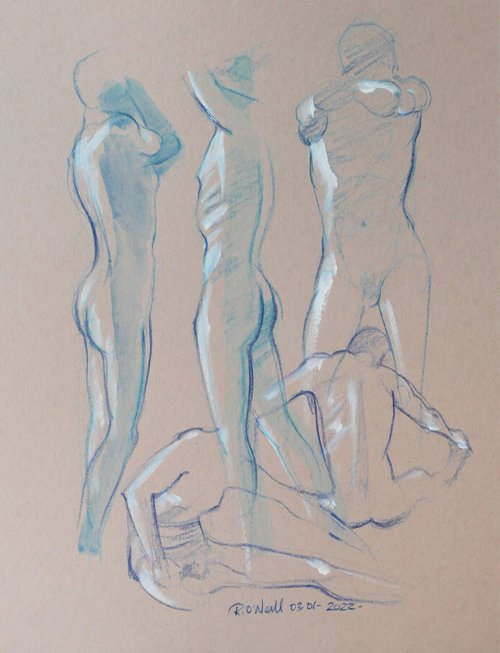 Male nude 5 poses by Rory O’Neill