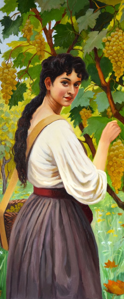 The grape picker by Serghei Ghetiu