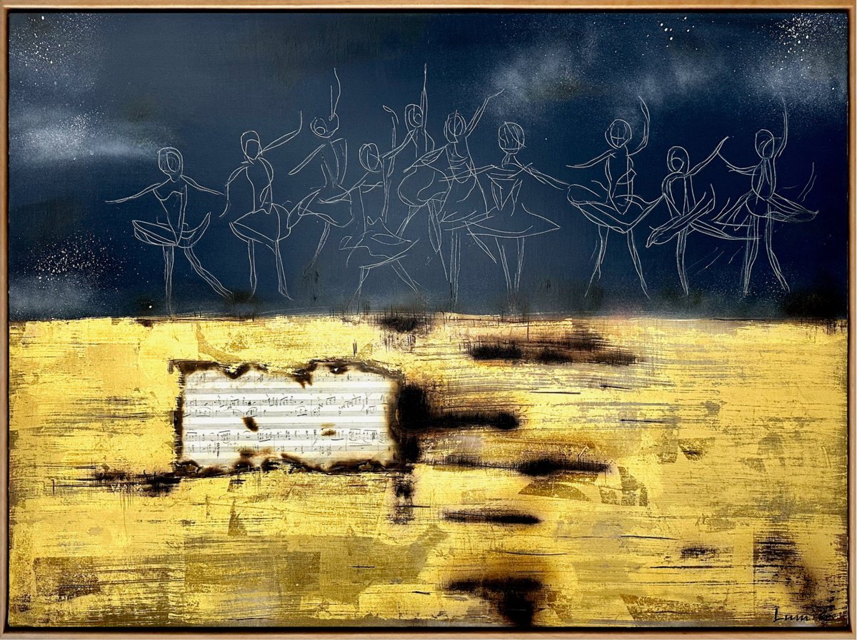 Shards Of Grace By Lumiere 104.5Cm X 79Cm By Deborah Lang, 41 X 31, Artwork For Sale On Artfinder