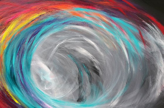 Flux - Panoramic Expressionism, Abstract, Colour, Wave