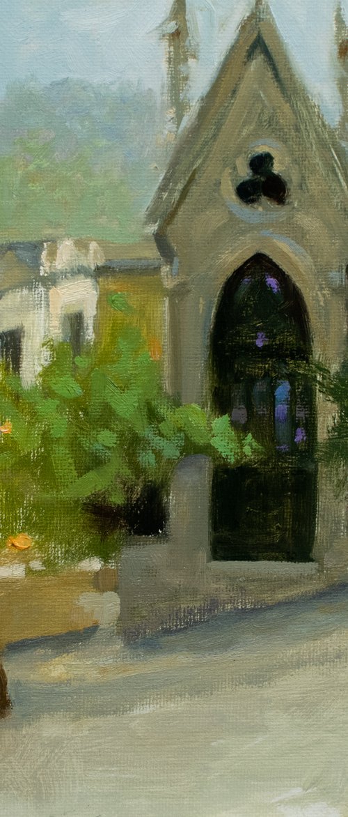 Impressionist Paris - Pere Lachaise City Cemtery Sepulchre by Gav Banns