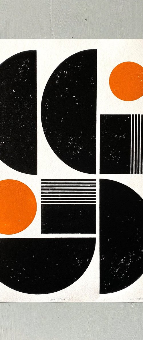 Original Block Print by Sean Thornhill