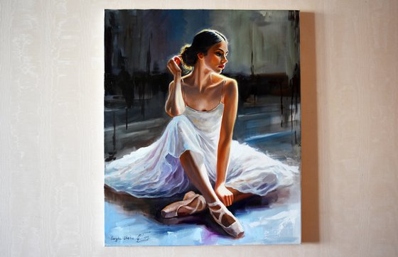 A ballerina portrait