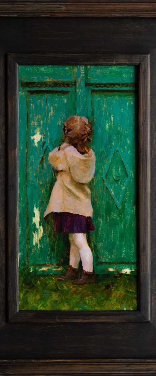 The Green Door by ROSTYSLAV MALYSH