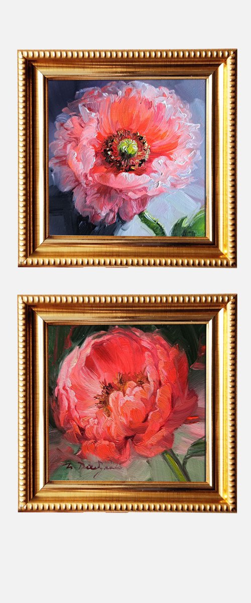 Love flowers by Nataly Derevyanko