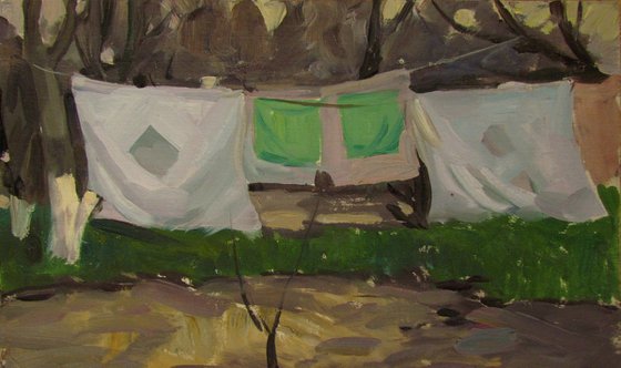 Drying clothes