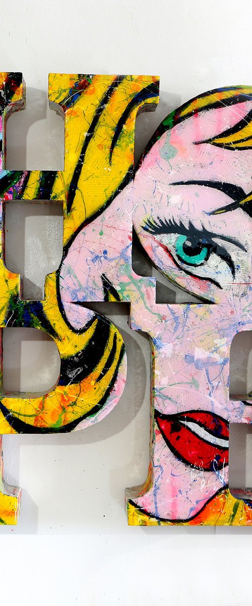 Hope – after Roy Lichtenstein by Gardani Art