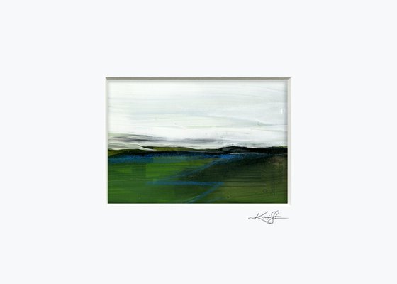 Journey 033 - Landscape painting by Kathy Morton Stanion