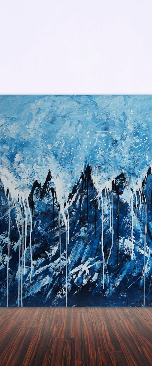 Snow Coming Down by Ansgar Dressler