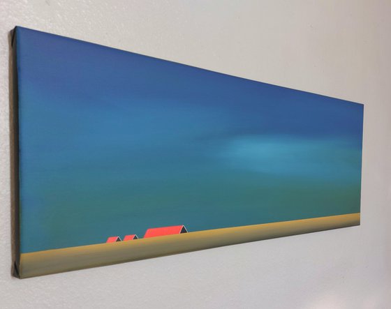 Golden wheat, harvest time