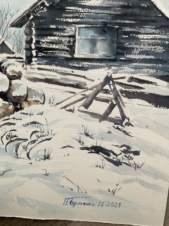 Ready for winter, Russian winter